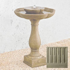 Campania Flores Pedestal Fountain