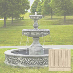 Campania Parisienne Two Tier Fountain