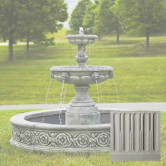 Campania Parisienne Two Tier Fountain