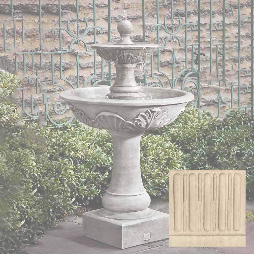 Campania Acanthus Two Tiered Fountain