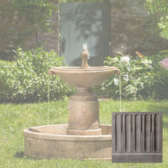 Campania Borghese in Basin Fountain