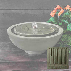 Campania Hydrangea Leaves Garden Terrace Fountain