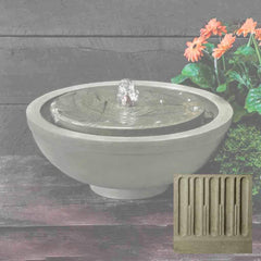 Campania Hydrangea Leaves Garden Terrace Fountain