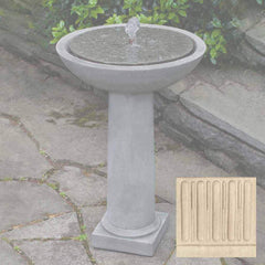 Campania Cirrus Birdbath Fountain