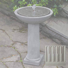 Campania Cirrus Birdbath Fountain
