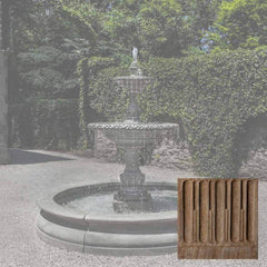 Campania Charleston Fountain in Basin
