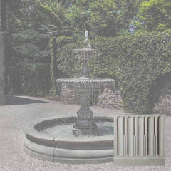 Campania Charleston Fountain in Basin
