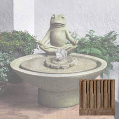 Campania Garden Terrace Meditation Fountain