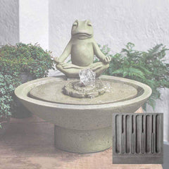 Campania Garden Terrace Meditation Fountain