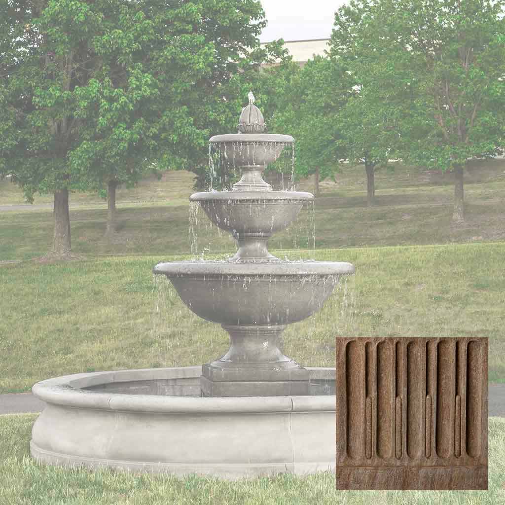 Campania Monteros Fountain in Basin