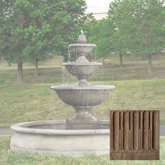 Campania Monteros Fountain in Basin