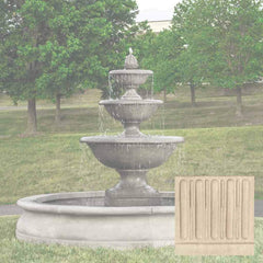Campania Monteros Fountain in Basin