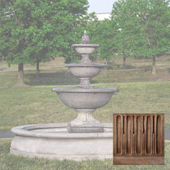 Campania Fonthill Fountain in Basin