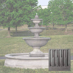 Campania Fonthill Fountain in Basin
