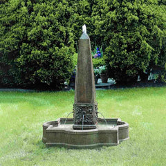 Campania Palazzo Obelisk Fountain