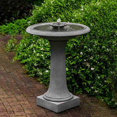 Campania Camellia Birdbath Fountain