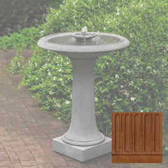Campania Camellia Birdbath Fountain