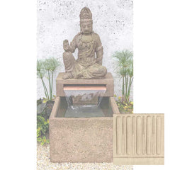 Campania Antique Quan Yin Buddha Fountain