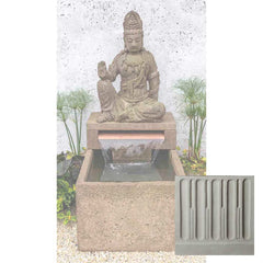 Campania Antique Quan Yin Buddha Fountain