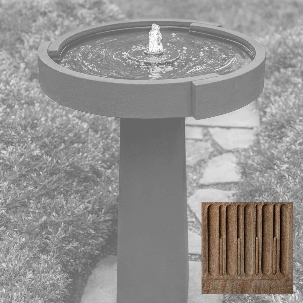 Campania Concept Birdbath Fountain