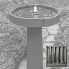 Campania Concept Birdbath Fountain