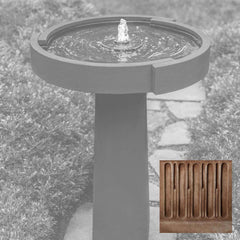 Campania Concept Birdbath Fountain