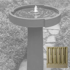 Campania Concept Birdbath Fountain