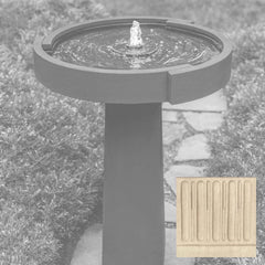 Campania Concept Birdbath Fountain