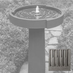 Campania Concept Birdbath Fountain