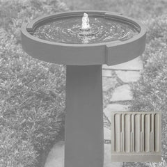 Campania Concept Birdbath Fountain