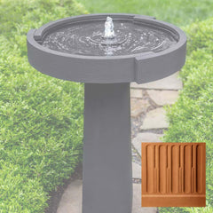 Campania Concept Birdbath Fountain