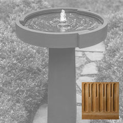 Campania Concept Birdbath Fountain
