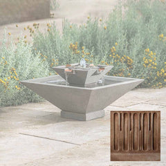 Campania Facet Fountain Small