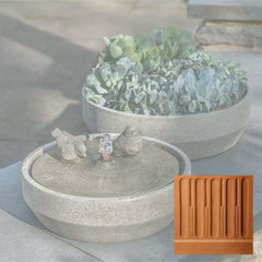 Campania Beveled Songbird Fountain