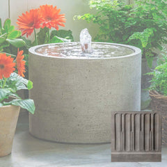 Campania Salinas Fountain, Low