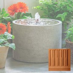 Campania Salinas Fountain, Low