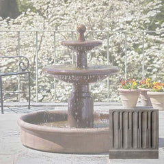 Campania Esplanade Two Tier Fountain