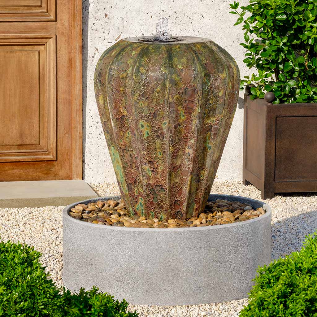 Campania Mykonos Fountain - Angkor Green Mist