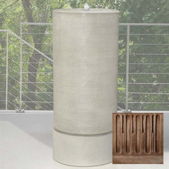 Campania Tall Cylinder Fountain