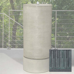 Campania Tall Cylinder Fountain