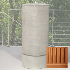 Campania Tall Cylinder Fountain
