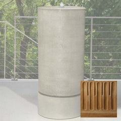 Campania Tall Cylinder Fountain