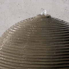 Campania Ribbed Sphere Fountain