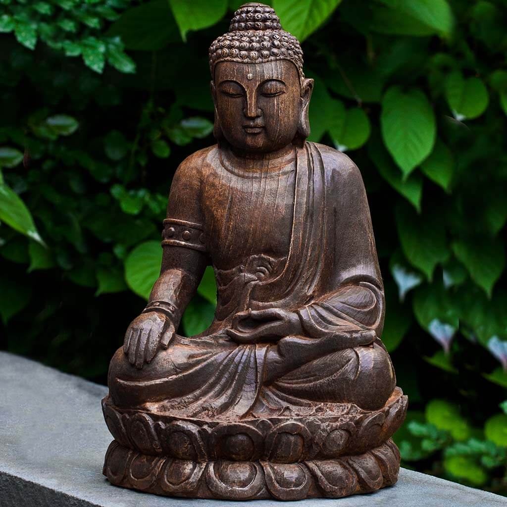 Campania Antique Lotus Buddha
