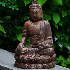 Campania Antique Lotus Buddha