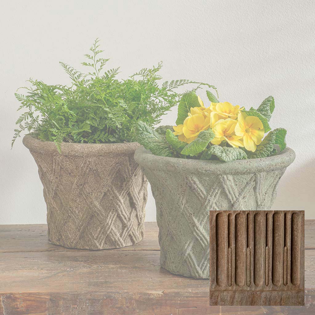 Campania Antique Lattice Planter