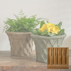 Campania Antique Lattice Planter