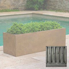 Campania Rustic Trough Planter