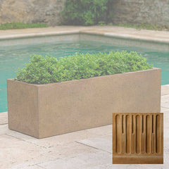 Campania Rustic Trough Planter