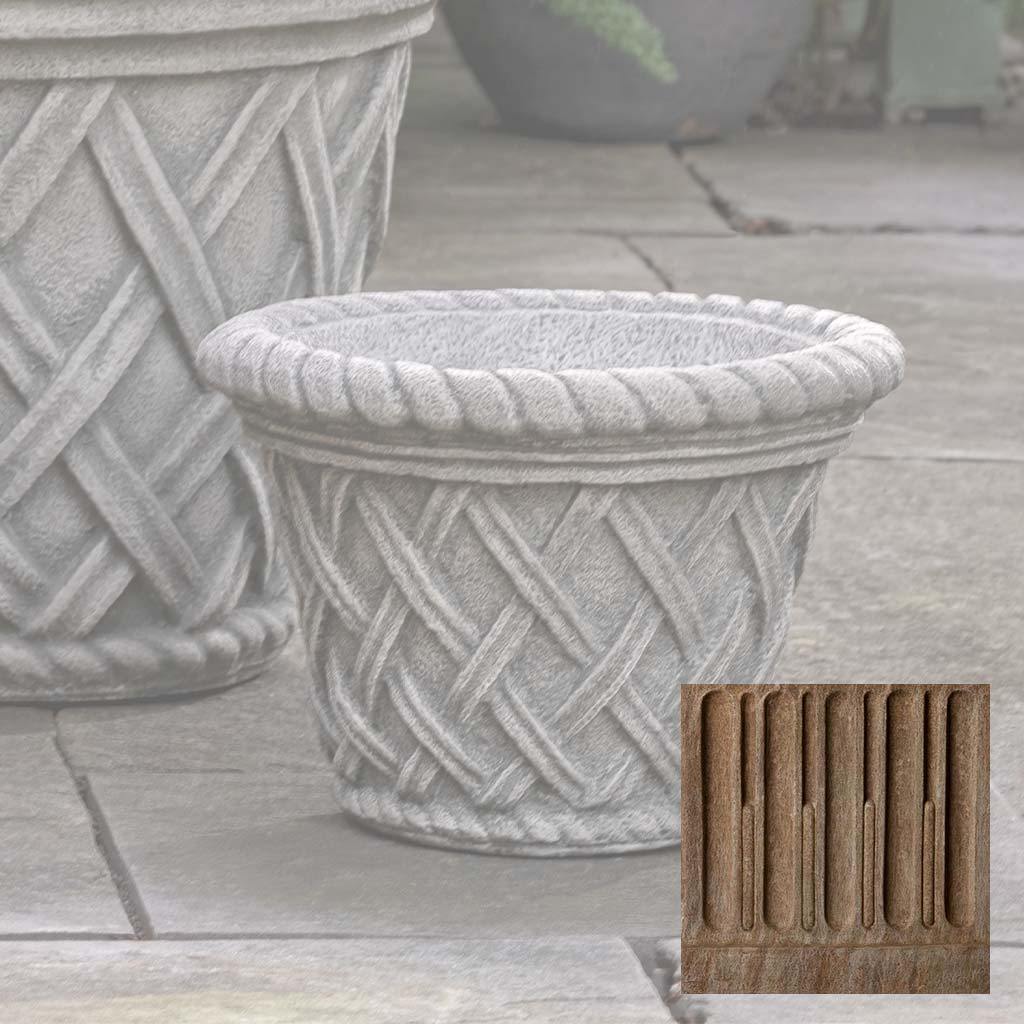 Campania English Weave Planters
